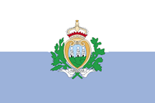 Flagge der Republik San Marino