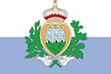 Flagge der Republik San Marino